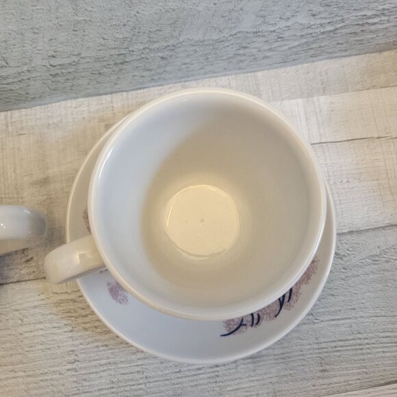 Williamsburg Chowning's Tavern  Peacock Tea Set With Teapot Two Cups & Saucers - Picture 9 of 16